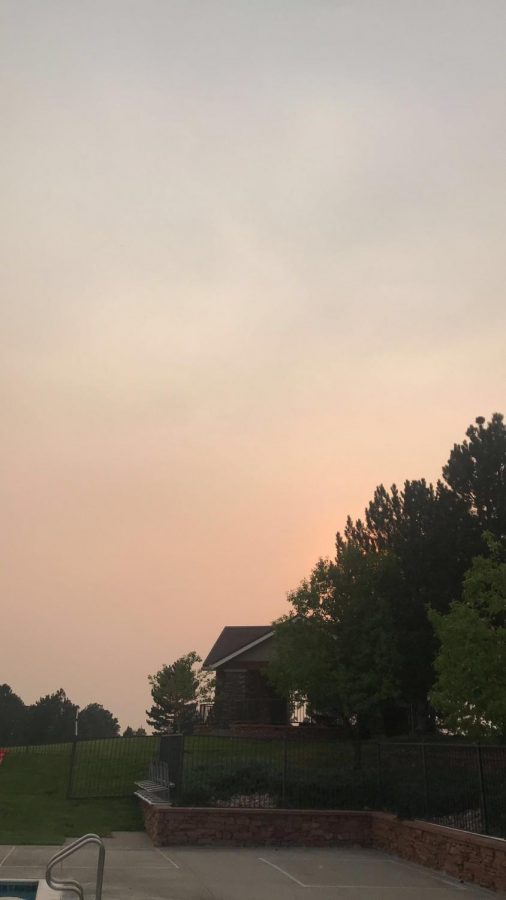 The gradient between smoky air and clear skies is visible above Tallyn’s Reach pool on Sept. 7. “As a lifeguard the fires have impacted me negatively because it makes it really difficult to work outside when I am constantly inhaling the ash and smoke,” said Gabby Burns (12). Burns is a lifeguard who works at Tallyn’s Reach and finds that the atmosphere has been murky for the past few months in a way she’s never seen before.