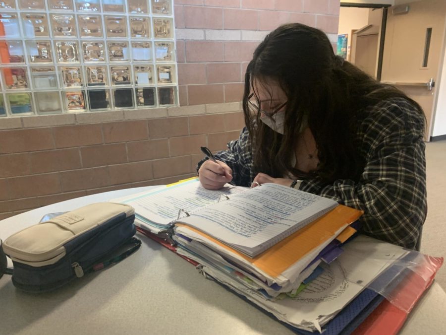 “Yeah, I definitely feel like Im missing some studying opportunities. I’ll have a test the next day and I have to work the day before and so I’m studying for that thing” said student Kendall Warren (10).