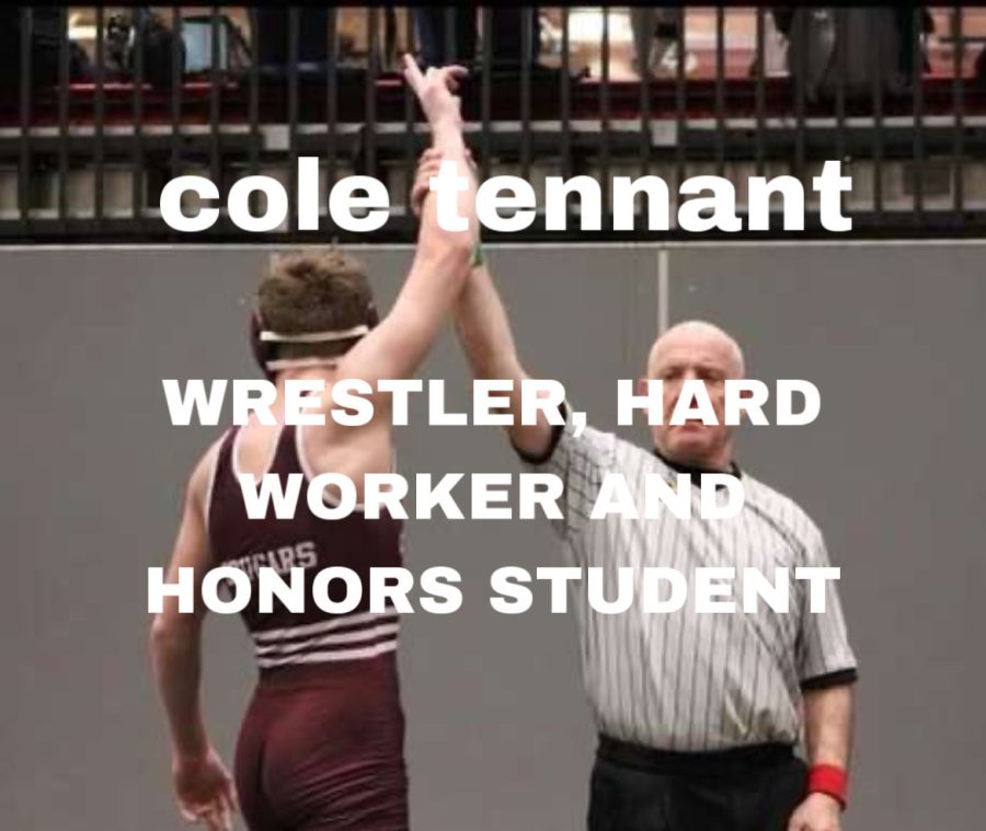 Cole Tennant- Manager, Athlete and Honors Student