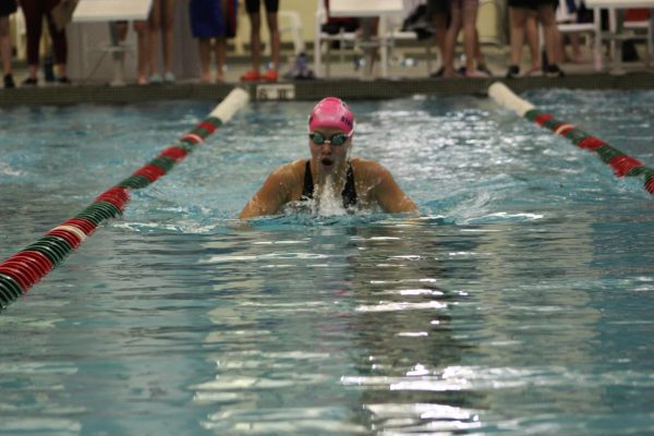 Cherokee Trail girls swim wins big at the Smokey Hill invite