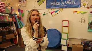 Behind the scenes: Sidney Sierck makes Wish Week the absolute best for the wish kid